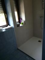 A bathroom at Falco Bianco