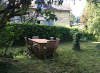 Vonkajšia záhrada v ubytovaní Maison cosy dans village historique
