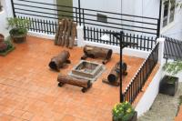 Ein Balkon oder eine Terrasse in der Unterkunft NHỚ House IV