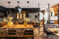 Posezení v ubytování Logis Hôtel LBB - les 2 lacs