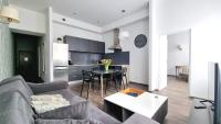 Kuchyňa alebo kuchynka v ubytovaní NOOK NOOK Apartments Katarzyny 2