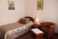 Postel nebo postele na pokoji v ubytování Spa Hotel Purkyně