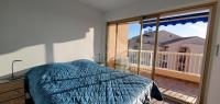 Posteľ alebo postele v izbe v ubytovaní Frejus Plage Le Mediterranee, Magnifique T2, 38m2,