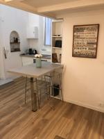 A kitchen or kitchenette at New loft in the heart of Bologna 3