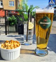 Nápoje v ubytování Centralhotellet