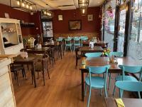 En restaurant eller et andet spisested på Restaurant Hostel Aan Tafel