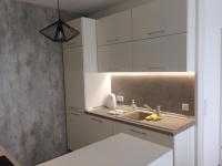 A kitchen or kitchenette at Vienna Belvedere und Hauptbahnhof Apartment