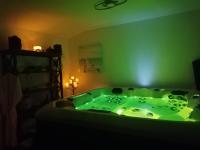 Plán poschodí v ubytovaní l'intant zen naturiste