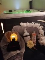 Plán poschodí v ubytovaní l'intant zen naturiste