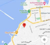 Plán poschodí v ubytovaní T2 proximité mer, Vallon des Auffes