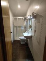 Koupelna v ubytování Hotel Dabeleira