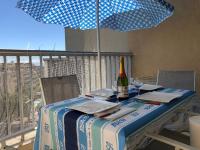 Balkon lub taras w obiekcie Charmant studio à Cros de Cagnes