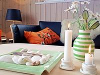 Posezení v ubytování Holiday Home Majbritt - 50m from the sea by Interhome