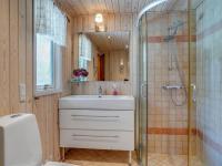 Koupelna v ubytování Holiday Home Birghir - 1-5km from the sea by Interhome
