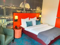 ProfilHotels Nackaにあるベッド