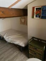 Łóżko lub łóżka w pokoju w obiekcie SAMARIA VILLAGE Magnifique appartement 8 personnes Rochelongue Cap d'Agde