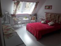 Posteľ alebo postele v izbe v ubytovaní Chambre d'hôte avec piscine couverte