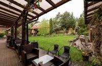 O grădină în afara Domek letniskowy nad jeziorem mazury Wilimy 127