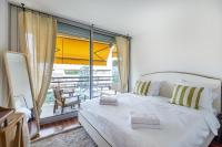 Postel nebo postele na pokoji v ubytov&aacute;n&iacute; Residence De Vacance, superb 3 room apartment with