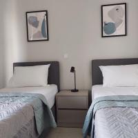 Posteľ alebo postele v izbe v ubytovaní Manolakis House