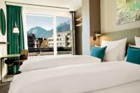 Posteľ alebo postele v izbe v ubytovaní Motel One Innsbruck