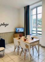 Plán poschodí v ubytovaní Std terrasse & jardinet vue océan & accès plage
