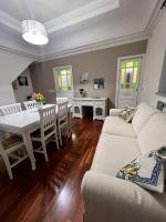 A seating area at MeliKris home