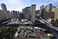 Nespecifikovaný výhled na destinaci Benidorm nebo výhled na město při pohledu z apartmánu