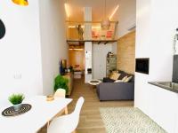 Kuchyň nebo kuchyňský kout v ubytování B3 Verdeguer - Cozy Loft Close to the Beach