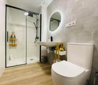 Koupelna v ubytování B3 Verdeguer - Cozy Loft Close to the Beach