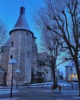 Le Logis de Saint Cyr v zime