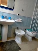 A bathroom at Brigante's home