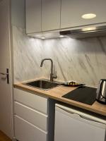 Kuchyňa alebo kuchynka v ubytovaní Appartement - cœur de Ramonville
