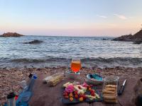Plán poschodí v ubytovaní Le Nid T2 grande terrasse au parc Santa Lucia Saint Raphaël bord de mer calanque à 100m