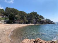 Plán poschodí v ubytovaní Le Nid T2 grande terrasse au parc Santa Lucia Saint Raphaël bord de mer calanque à 100m