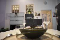 A kitchen or kitchenette at Yes, yes! lovely apartment good amenities Budapest center