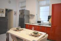 A kitchen or kitchenette at Yes, yes! lovely apartment good amenities Budapest center