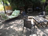 Patio alebo iná vonkajšia časť ubytovania Mas climatisé avec Piscine à 10 minutes de Montpellier et des plages