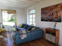 Część wypoczynkowa w obiekcie KER HUELLA - Superbe vue mer et accès plage privé
