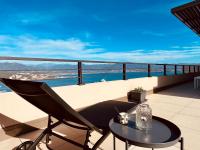 Plan piętra w obiekcie kallistella, splendide T3 neuf de haut standing en toit terrasse dominant le golfe d'Ajaccio, terrasse de 70m2