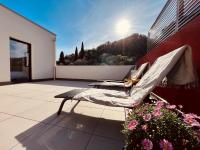 Plan piętra w obiekcie kallistella, splendide T3 neuf de haut standing en toit terrasse dominant le golfe d'Ajaccio, terrasse de 70m2