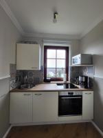 Kuchyň nebo kuchyňský kout v ubytování Appartement ZweiteHeimat
