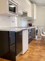 Kuchyňa alebo kuchynka v ubytovaní Apartamentos Toledo Casa Galería de los Aljibes