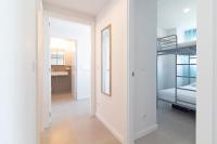 A bed or beds in a room at Global Properties, Apartamento con terraza y vistas a la costa mediterranea