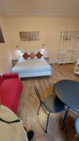A bed or beds in a room at Glam Resort Luxury Lorenzo