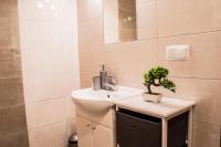 Kúpeľňa v ubytovaní Apartamenty Dwupoziomowe u Ciotki