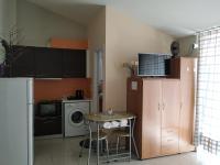 A kitchen or kitchenette at Vacations in Patra Studios