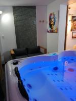Plan piętra w obiekcie Maison Deco Pop Et Chaleureuse Avec Spa, Sauna