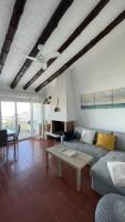 A seating area at Villa Mediterraneo