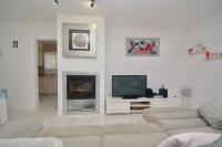 TV a/nebo společenská místnost v ubytování Apartment Playa de Aro con vistas al mar
